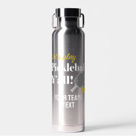 Custom Pickleball Water Bottle Personalized Name ウォーターボトル