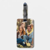 Custom Picture Double Sided Photo Create Your Own ラゲッジタグ (裏面縦)