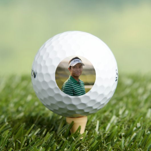 Custom Picture Golf Ball Premium Personalized Gift ゴルフボール (インサイチュ 木)