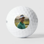 Custom Picture Golf Ball Premium Personalized Gift ゴルフボール (正面)