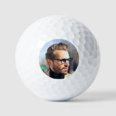 Custom Picture Simple Golf Balls ゴルフボール (正面)