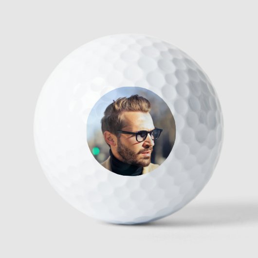 Custom Picture Simple Golf Balls ゴルフボール (正面)