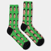 Custom Picture Socks, Personalized Face Gift  ソックス (右)