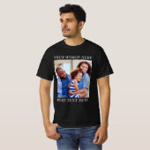 Custom Picture T-Shirt with Editable Text Tシャツ (正面フル)