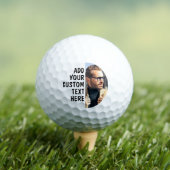 Custom Picture With Text Golf Balls ゴルフボール (インサイチュ 木)