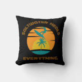 custom pillow for surf lover クッション (正面)