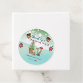 Custom Pine Star Baby Shower フェイバータグ (インサイチュ)
