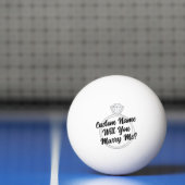 Custom Ping Pong Ball Proposal Engagement Gift 卓球ボール (ネット)
