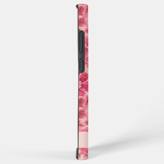 Custom Pink Floral Coquette Samsung Galaxyケース (右側面)
