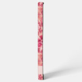 Custom Pink Floral Coquette Samsung Galaxyケース (左側面)