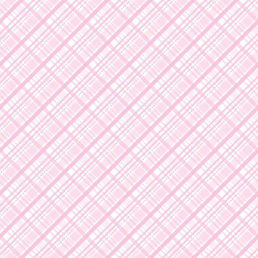 Custom Pink Plaid iPhone Case Elegant Phone Cover Case-Mate iPhoneケース