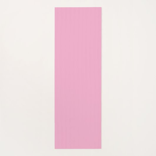 Custom Pink Rose Floral Pattern ヨガマット (裏面)