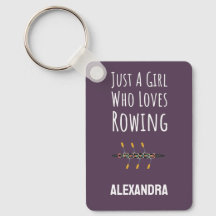 Custom Pink Rowing Girls Rower Kids Personalized
