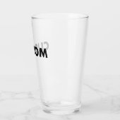 Custom Pint Glass Blank Template 16oz Shaker Glass タンブラーグラス (左)