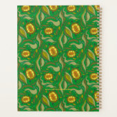 Custom Planner Garden Turtles Illustrated Design プランナー手帳 (裏面)