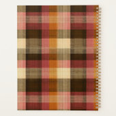 Custom Planner Gingham Pattern Style プランナー手帳 (裏面)