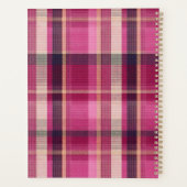 Custom Planner Gingham Pattern Style プランナー手帳 (裏面)