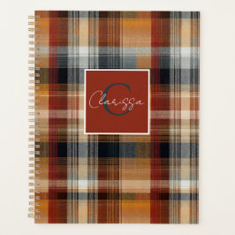 Custom Planner Gingham Pattern Style プランナー手帳