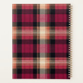 Custom Planner Gingham Pattern Style プランナー手帳 (裏面)