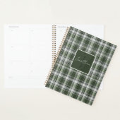 Custom Planner Gingham Pattern Style プランナー手帳 (ディスプレー)