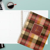 Custom Planner Gingham Pattern Style プランナー手帳