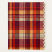 Custom Planner Gingham Pattern Style プランナー手帳 (裏面)