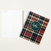 Custom Planner Gingham Pattern Style プランナー手帳 (ディスプレー)