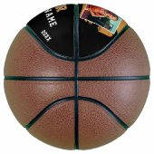 Custom Player's Name Number Team 2 Photo バスケットボール (右)