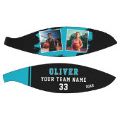 Custom Player's Name Number Team 2 Photo バスケットボール (パネル)