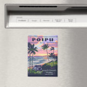 Custom Poipu Kauai Wedding  2 Magnet マグネット (インサイチュ (食洗機))