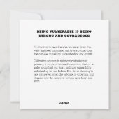 Custom Polaroid Style Photo Card for Boyfriend シーズンカード (裏面)