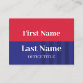 Custom Political Election  Campaign 名刺 (正面)