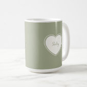 Custom Poodle Dog Mom Mug - Funny I'm Busy Today  コーヒーマグカップ (正面右)