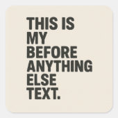 custom popsocket for phone grips of any size スクエアシール (正面)