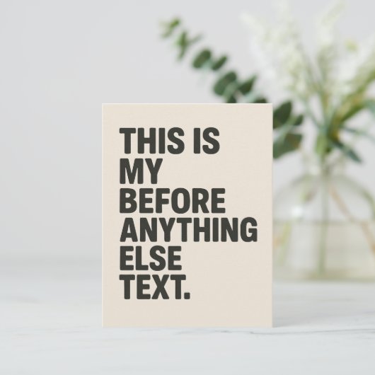 custom popsocket for phone grips of any size  ポストカード (スタンド正面)