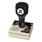 Custom Portrait Face photo Self-Inking Rubber  ラバースタンプ (スタンプ)