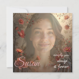 Custom Portrait for Her – Personalized Photo Gift