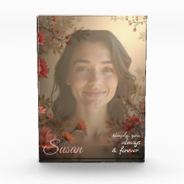 Custom Portrait for Her – Personalized Photo Gift フォトブロック