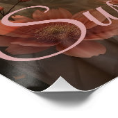 Custom Portrait for Her – Personalized Photo Gift ポスター (コーナー)