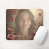 Custom Portrait for Her – Personalized Photo Gift マウスパッド (マウス)
