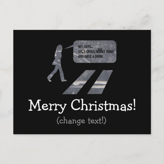 CUSTOM POSTAL SERVICE シーズンポストカード (正面)