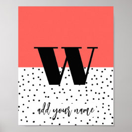 CUSTOM - Poster - Lower Case w ポスター