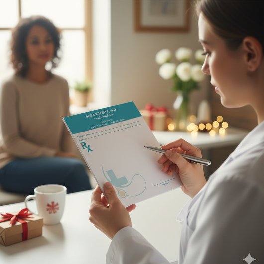 Custom Prescription Pad Template | Editable RX Not ノートパッド