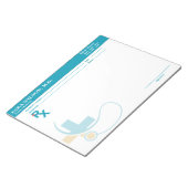 Custom Prescription Pad Template | Editable RX Not ノートパッド (アングル)