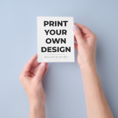 Custom Print Your Own | Printing My Own To Order チラシ (手)