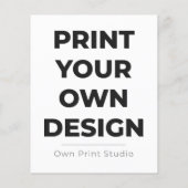 Custom Print Your Own | Printing My Own To Order チラシ (裏面)
