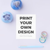 Custom Print Your Own | Printing My Own To Order チラシ (シングル)
