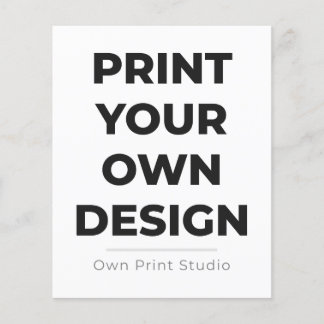 Custom Print Your Own | Printing My Own To Order チラシ