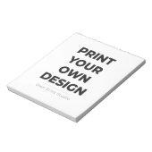 Custom Print Your Own | Printing My Own To Order ノートパッド (回転)