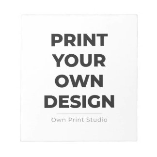 Custom Print Your Own | Printing My Own To Order ノートパッド